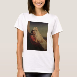 T-shirts St Augustine e seu St. Monica da mãe, 1855