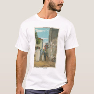 T-shirts St Augustine, FL - vista da rua do Tesouraria &