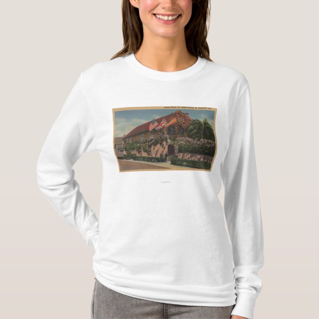 T-shirts St Augustine, FL - vista de St Francis (Frente)