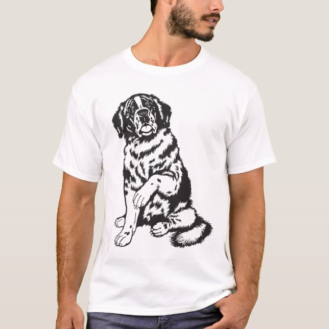 T-shirts St Bernard (Frente)