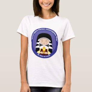 T-shirts St. Clare de Assisi