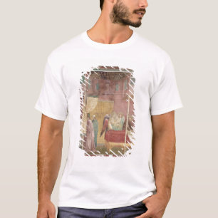 T-shirts St Francis cura o homem ferido de Lerida