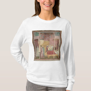 T-shirts St Francis cura o homem ferido de Lerida