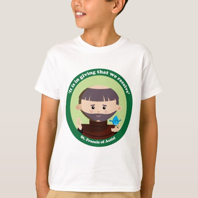 T-shirts St Francis de Assisi (Frente)