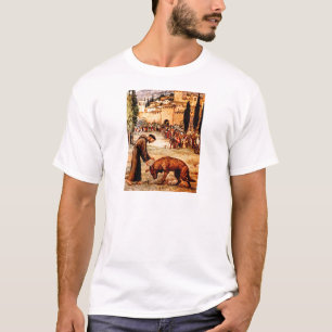 T-shirts St Francis e o lobo
