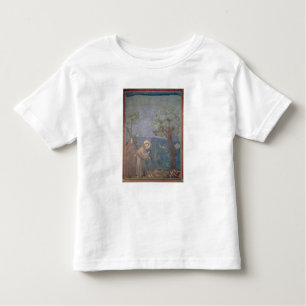 T-shirts St Francis que Preaching aos pássaros, 1297-99