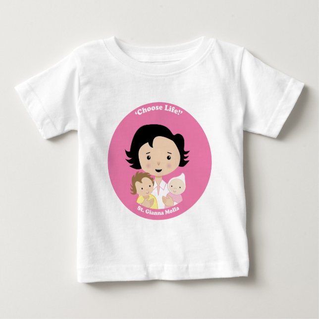 T-shirts St. Gianna Molla (Frente)