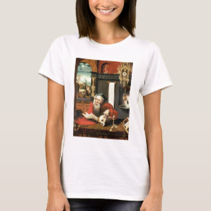 T-shirts St Jerome em seu estudo