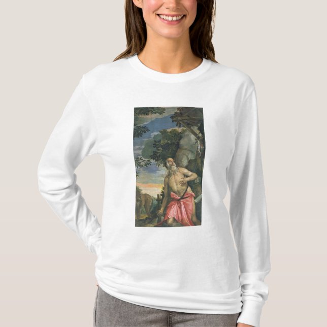 T-shirts St Jerome no Penitence (óleo em canvas) (Frente)