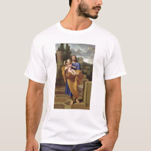 T-shirts St Joseph que leva o Jesus infantil, 1665