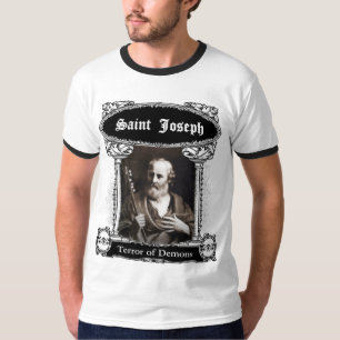 T-shirts St Joseph, terror dos demónios