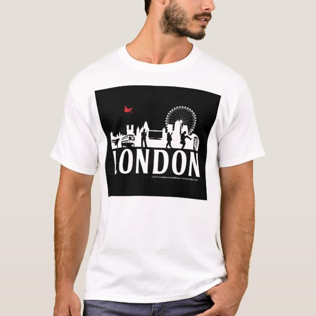 T-shirts st_london-skyline-tshirt (Frente)
