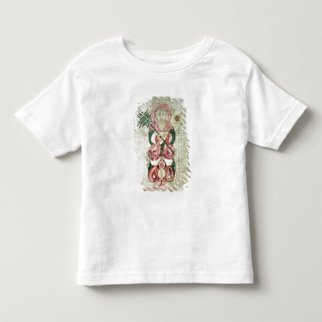 T-shirts St Luke e sua vitela voada (Frente)