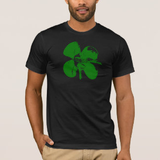 T-shirts St. O dia do rissol (verde no preto)