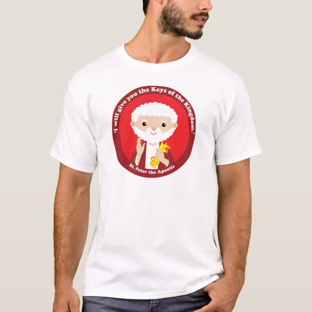 T-shirts St Peter o apóstolo (Frente)