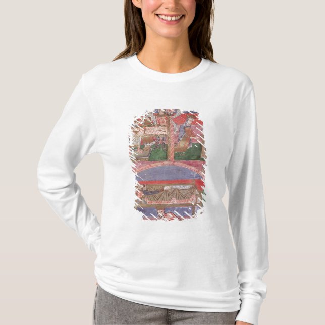 T-shirts St. Radegund na mesa de Clothar mim (Frente)