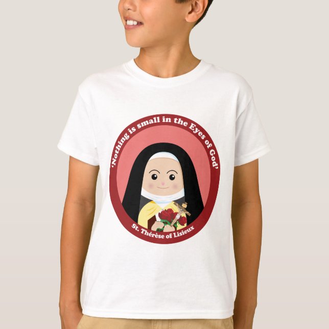 T-shirts St. Thérèse de Lisieux (Frente)