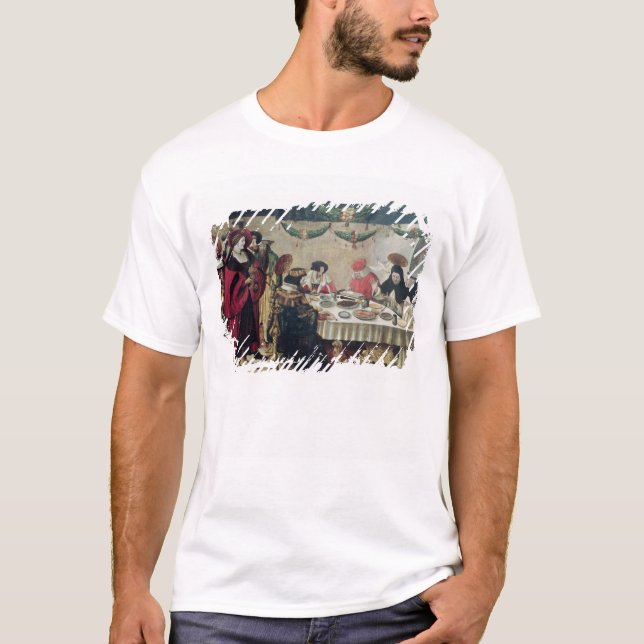 T-shirts St Thomas Aquinas e Louis IX (Frente)