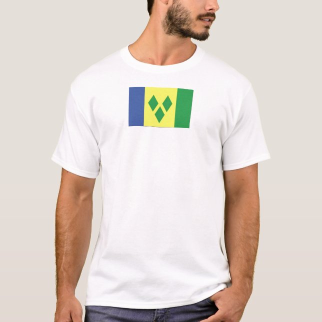 T-shirts St. Vincent e os Grenadines (Frente)