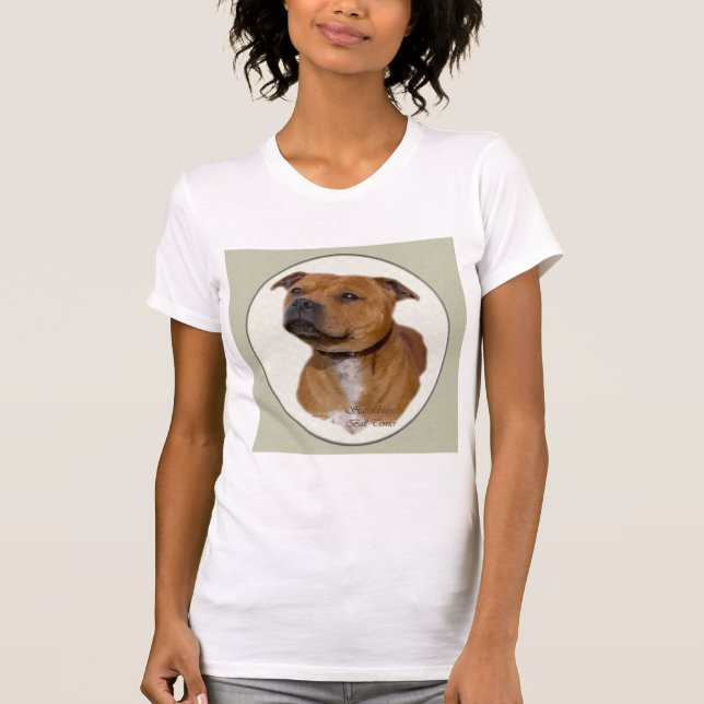 T-shirts Staffordshire Bull Terrier Gifts (Frente)