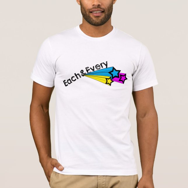 T-shirts Starburst (Frente)