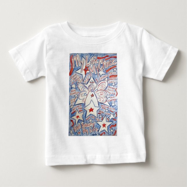 T-shirts Stars & Stripes Angel (Frente)