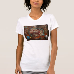 T-shirts Steampunk - caixa de Pandora