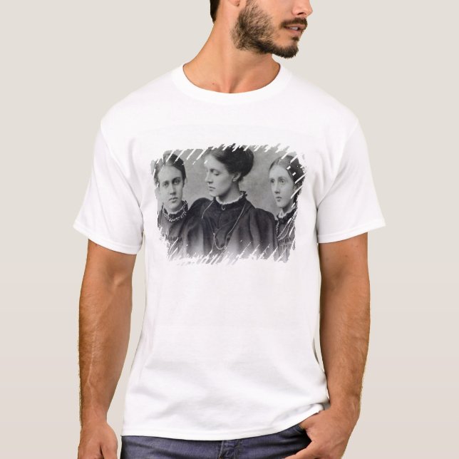 T-shirts Stella, Vanessa e Virgínia Stephen, c.1896 (Frente)