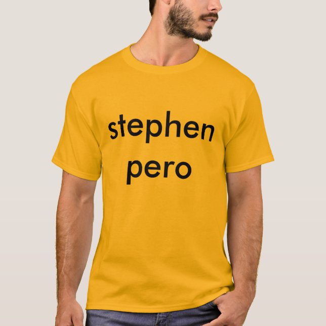 T-shirts Stephen Pero (Frente)