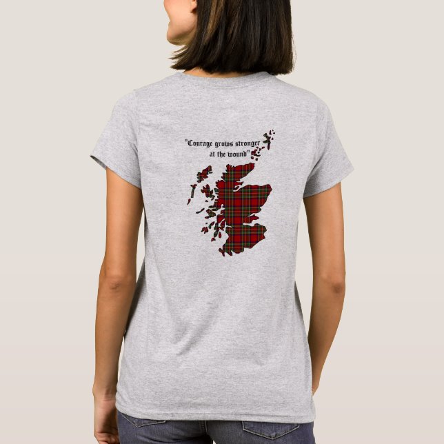 T-shirts Stewart Clan Women (Verso)