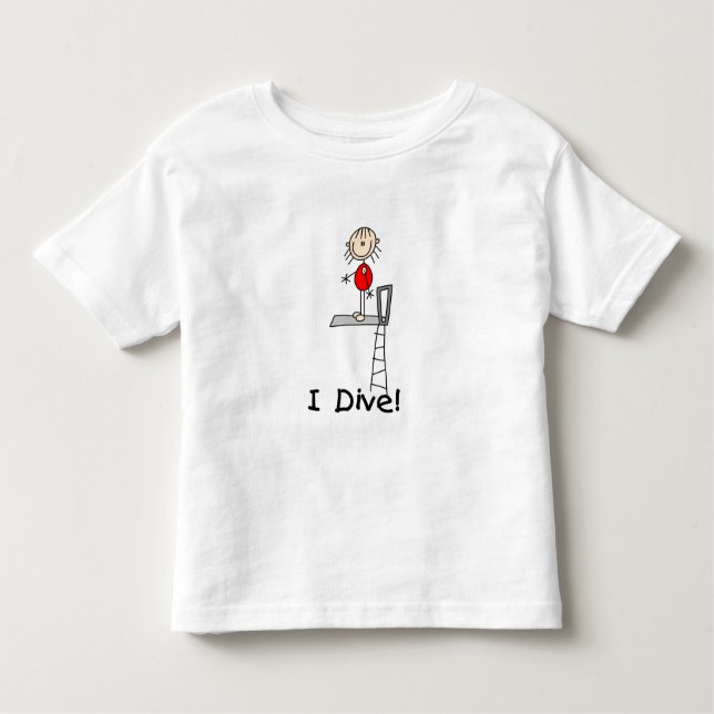 T-shirts Stick Figure Girl I (Frente)