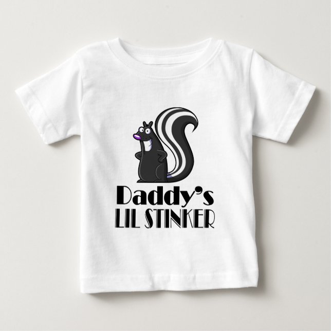 T-shirts Stinker do Lil do pai (Frente)