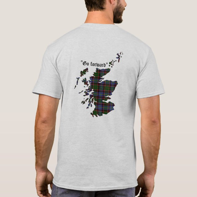 T-shirts Stirling de Cadder Clan Adulto (Verso)