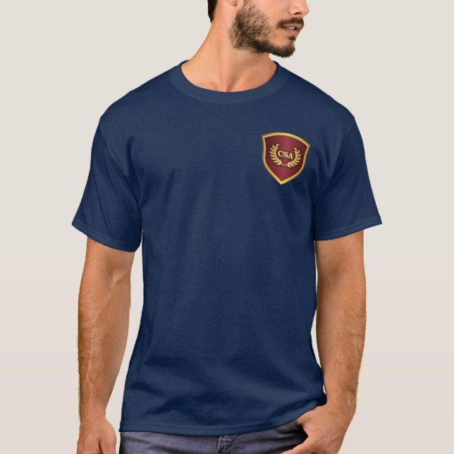 T-shirts Stonewall Jackson (Patriota do Sul) (Frente)