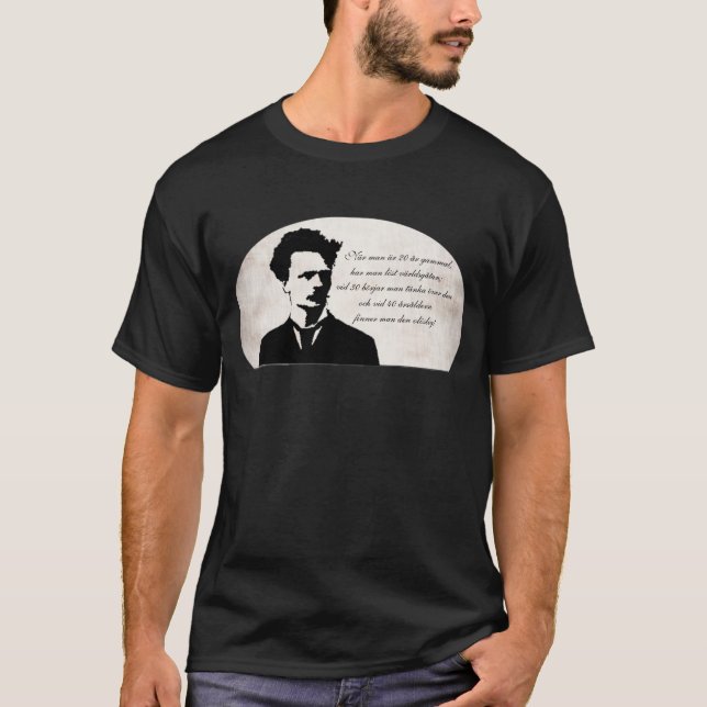 T-shirts Strindberg citat, 20 (Frente)
