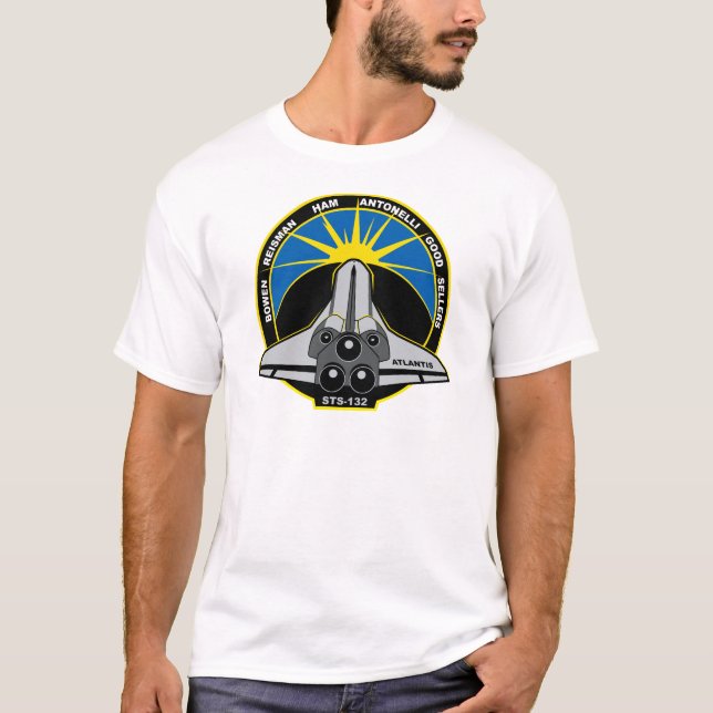 T-shirts STS 132 Atlantis (Frente)