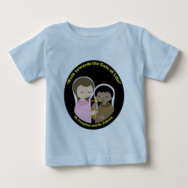 T-shirts Sts. Perpétua e Felicidade (Frente)