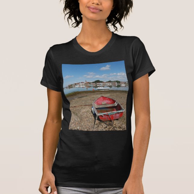 T-shirts Stuning Bosham Harbor Inglaterra (Frente)