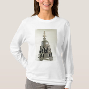 T-shirts Stupa, Pala, Nalanda, Bihar (bronze)