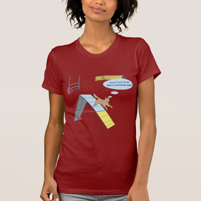 T-shirts Stutter do toque (Frente)