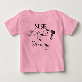 T-shirts Stylist in Training Baby Romper Salon Beauticitic