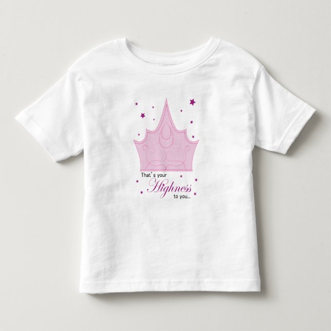 T-shirts Sua Alteza (Frente)