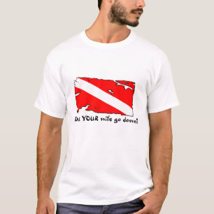 T-shirts SUA esposa vai para baixo?