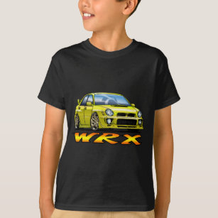 T-shirts Subaru WRX_yellow