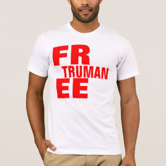 T-shirts Substituição livre de Truman - personalizada