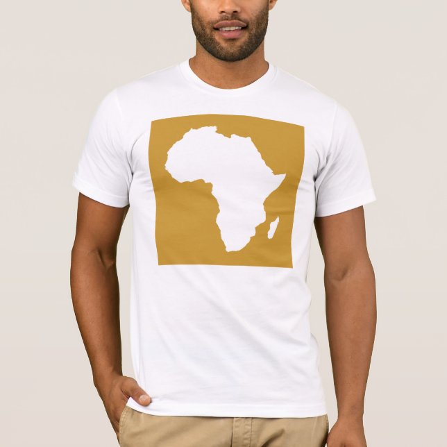T-shirts Sudão Brown África Austral (Frente)