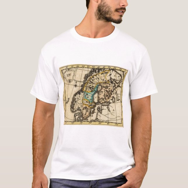 T-shirts Suecia e Finlandia (Frente)