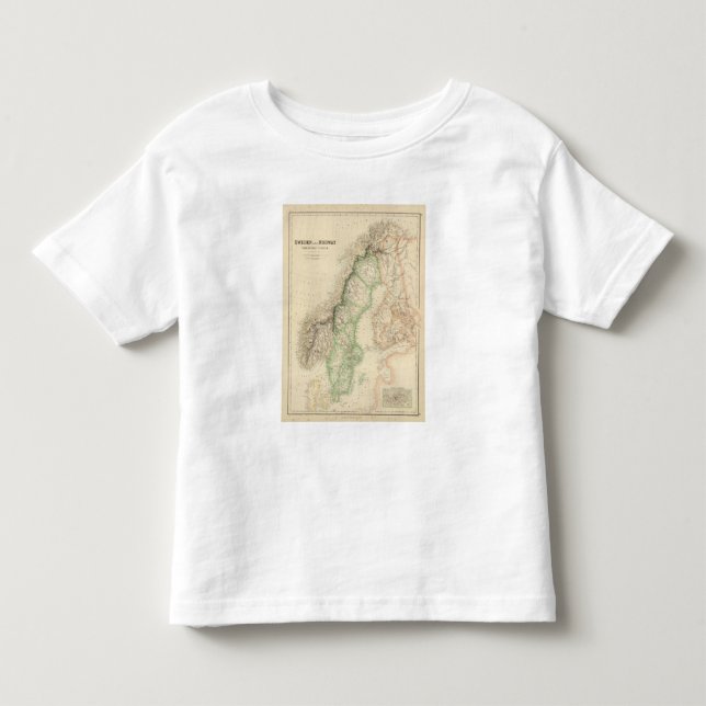 T-shirts Suecia e Noruega 7 (Frente)