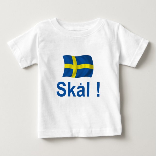 T-shirts Suecia Skal! (Frente)
