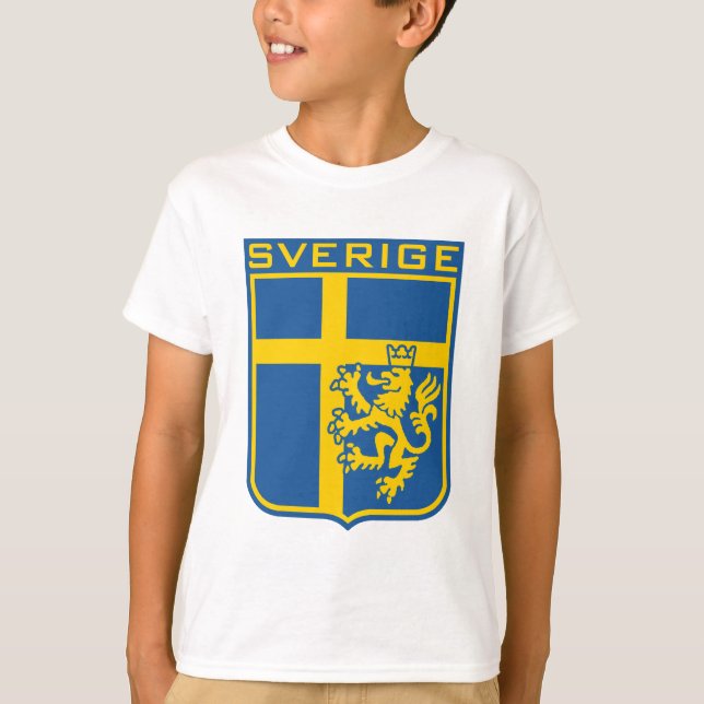 T-shirts Suecia Sverige (Frente)